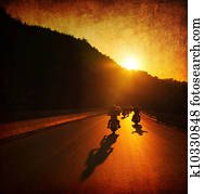 אופנוע, רכב