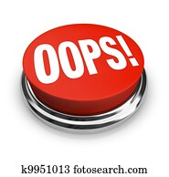 אופס, מילה, ב, גדול, כפתור אדום, נכון, טעות