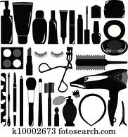 איפור, ו, קוסמטי, מוצר