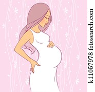 אישה בהריון