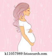 אישה בהריון