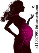 אישה בהריון