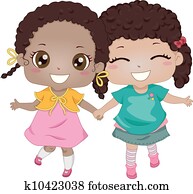 אמריקאי אפריקני, ידידים הכי טובים