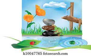 במבוק, מזרקה