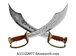 גנוב, חרבות