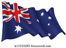 דגלל, של, אוסטרליה