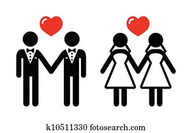 הומוסקסואלי, נשואים, איקונים, קבע