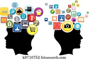 הקלד, ל, המוח