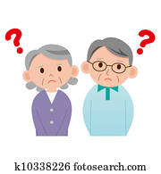 זוג מזדקן, ש, חושב