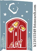 חג המולד, פעמון, לילה