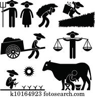 חוה, חקלאי, עובד, איכרות