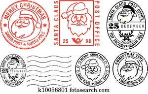 חותמות דואר, -, חג המולד שמח