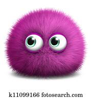 חמוד, 3d, מפלצת