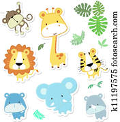 חמוד, וקטור, בעלי חיים