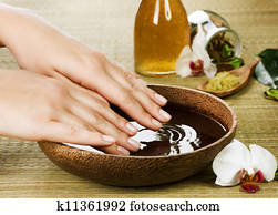 ידיים, spa., גזור, מושג