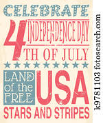 יום עצמאות, פוסטר