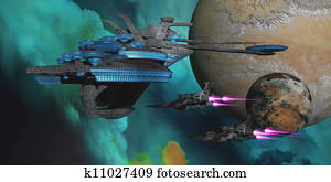 ירוק, nebular, מרחב