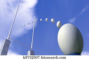 כדור של ראגבי, הסבה, שביל