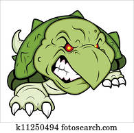 כועס, צב, קמיע