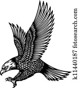 לרחף, נשר, וקטור, דוגמה