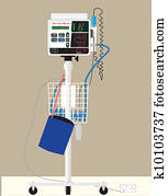 מוניטור של סימן חיוני