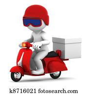 משלוח, קורקינט