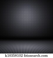 מתכת, רישות, רקע, עם, השתקפויות