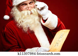 סנטה, עם, מכתב