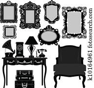 עתיק, דמין מסגרת