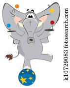 פיל, להטוטן