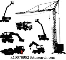 פרט, צלליות, של, constructio