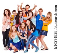 קבץ, אנשים, isolated.