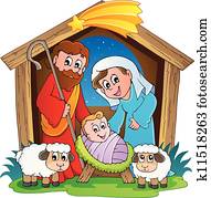 קטע של לידה של חג המולד, 2