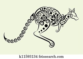 קישוטי, קנגורו, קישוט