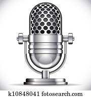 ראטרו, microphone.