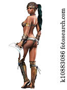 שחור, אמזונה, קליפורניה