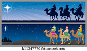 שלושה, מלכים, נופים