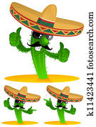 שלושה, קקטוס