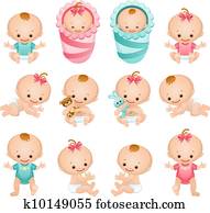 תינוק, איקונים