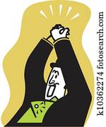 الرجل الذي يبتهج