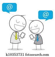 商人, 社會, 媒介