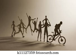 步行, ......的, 生活