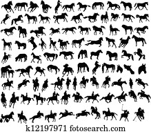 100 horses 100 horses