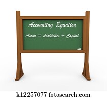 3d green chalk board