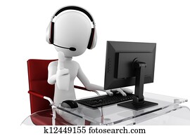 3d man call center ready to help 3d man call center ready to help