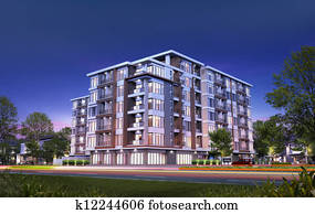 3d render of building 3d render of building
