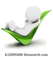 3d, לבן, אנשים, הרגע, ב, a, בדוק