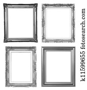 4 silver frame 4 silver frame