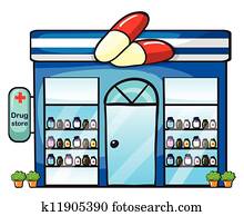 a drug store a drug store