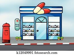 a drug store a drug store
